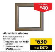 Aluminium Window (1200mm x 900mm)