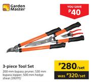 Garden Master 3 Piece Tool Set-Per Set