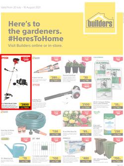 Builders Botswana : Here's To The Gardeners (20 July - 16 August 2021), page 1