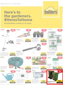 Builders Botswana : Here's To The Gardeners (20 July - 16 August 2021), page 1