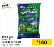 Pro Tek 15% LLawn & Foliage Fertilser-10Kg