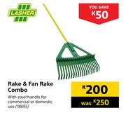 Lasher Rake & Fan Rake Combo