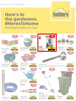 Builders Lusaka And Makeni : Here's To The Gardeners (20 July - 16 August 2021), page 1