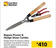 Garden Master Bypass Pruner & Hedge Shear Combo Hedge Shear Combo