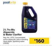 Pool Brite 2L Tru Blu Algaecide & Water Clarifier
