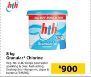 HTH 8Kg Granular+ Chlorine