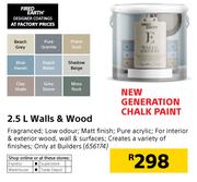 Fired Earth Walls & Wood-2.5Ltr