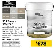 Fired Earth Severe Weather-5Ltr