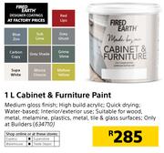 Fired Earth Cabinet & Furniture Paint-1Ltr