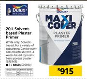Dulux Solvent Based Plaster Primer-20Ltr