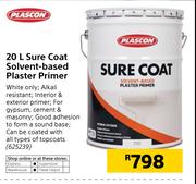 Plascon Sure Coat Solvent Based Plaster Primer-20Ltr
