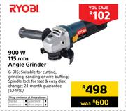Ryobi 900W 115mm Angle Grinder