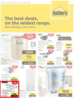Builders Inland : The Best Deals On The Widest Range (24 July - 19 Aug 2018), page 1