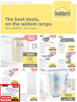 Builders Inland : The Best Deals On The Widest Range (24 July - 19 Aug 2018), page 1