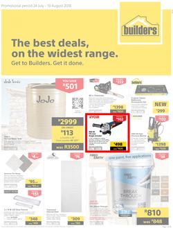 Builders Inland : The Best Deals On The Widest Range (24 July - 19 Aug 2018), page 1