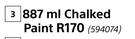 Rust-Oleum Chalked Paint-887ml