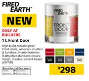 Fired Earth Front Door Paint-1Ltr