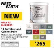 Fired Earth Furniture And Cabinet-1Ltr