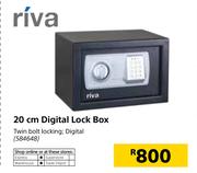 Riva 20cm Digital Lock Box