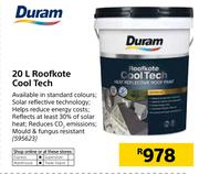 Duram Roofkote Cool Tech-20Ltr