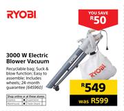 Ryobi 3000W Electric Blower Vacuum
