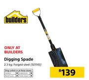 2Builders Digging Spade