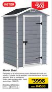 Keter Manor Shed