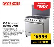 Goldair 760 5-Burner Electric Oven