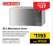 Goldair 30Ltr Microwave Oven
