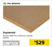 PG Bison A Grade Supawood (16mm x 1830mm x 2750mm)