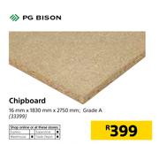 PG Bison Chipboard (16mm x 1830mm x 2750mm, Grade A)
