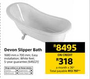 Devon Slipper Bath