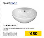 Splash Works Gabriella Basin