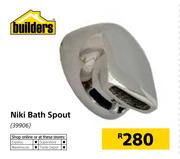 Builders Niki Bath Spout
