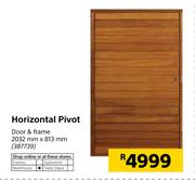 Horizontal Pivot 2032mm x 813mm