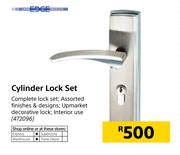 Edge Cylinder Lock Set
