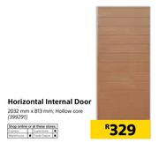 Horizontal Internal Door 2032mm x 813mm