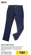 Beck Denim Work Jeans