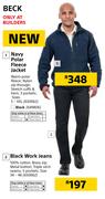 Beck Black Work Jeans