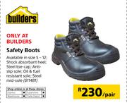 Builders Safety Boots-Per Pair