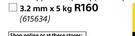 Disston 3.2mm x 5kg Welding Rods