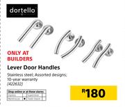 Dortello Lever Door Handles