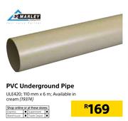 Marley PVC Underground Pipe ULE420