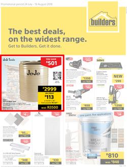 Builders WC & PE : The Best Deals On The Widest Range (24 July - 19 Aug 2018), page 1