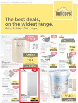 Builders WC & PE : The Best Deals On The Widest Range (24 July - 19 Aug 2018), page 1