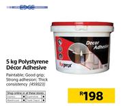 EDGE 5kg Polystyrene Decor Adhesive