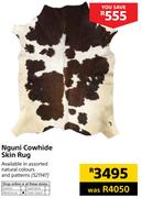 Nguni Cowhide Skin Rug