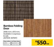 Bamboo Folding Door-Each