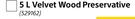 Fired Earth 5Ltr Velvet Wood Preservative-Each