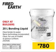 Fired Earth 20Ltr Bonding Liquid